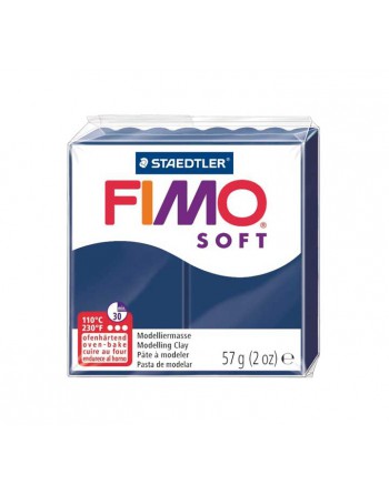 FIMO PASTA MODELAR SOFT 57GR AZUL MARINO - 8020-35