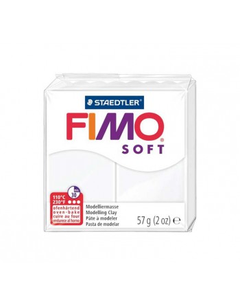 FIMO PASTA MODELAR SOFT 57GR BLANCO - 8020-0