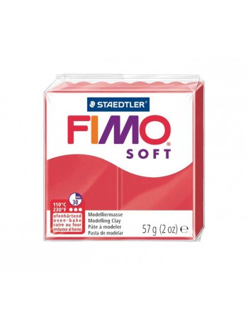FIMO PASTA MODELAR SOFT 57GR CEREZA - 8020-26