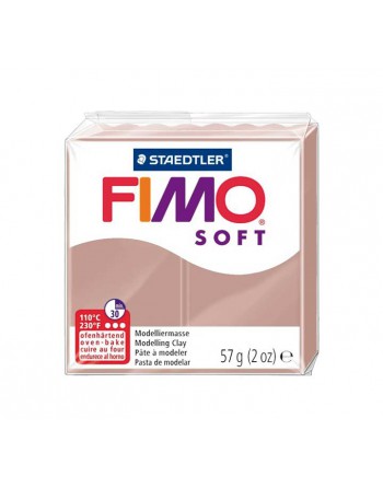 FIMO PASTA MODELAR SOFT 57GR GRIS MEDIO - 8020-87