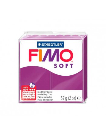 FIMO PASTA MODELAR SOFT 57GR PURPURA - 8020-61