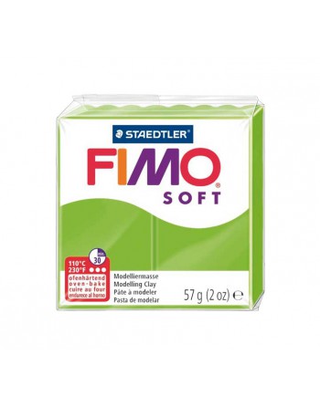 FIMO PASTA MODELAR SOFT 57GR VERDE MANZANA - 8020-50