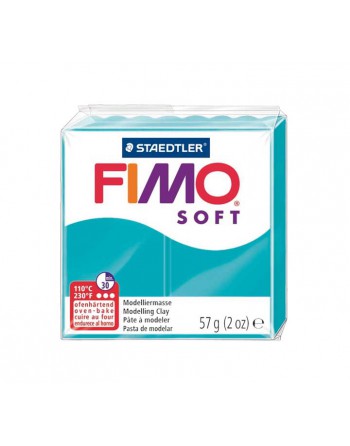 FIMO PASTA MODELAR SOFT 57GR VERDE MENTA - 8020-39