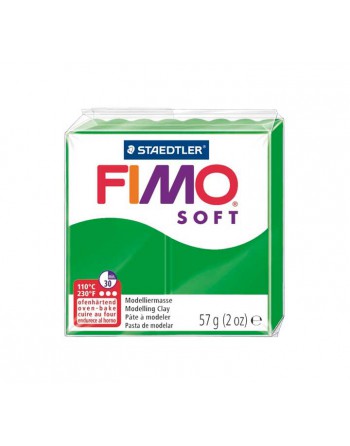 FIMO PASTA MODELAR SOFT 57GR VERDE TROP. - 8020-53