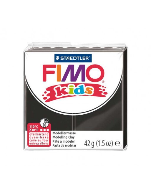 FIMO PASTA MODELAR 42GR NEGRO - 8030-9