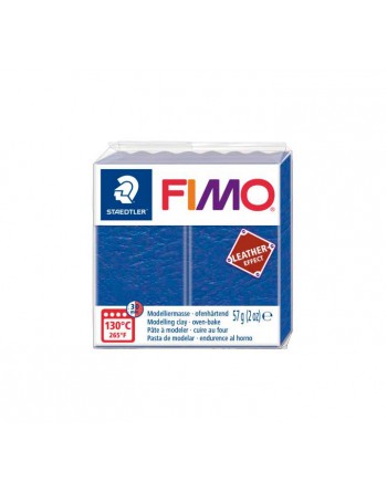 FIMO PASTA MODELAR EFFECTOS CUERO 57GR INDIGO - 8010-309