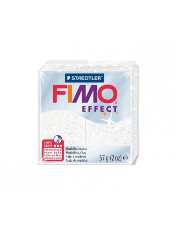 FIMO PASTA MODELAR EFFECTOS 57GR PURPURINA BLANCO - 8020-052