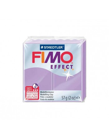 FIMO PASTA MODELAR EFFECTOS 57GR PASTEL LILA - 8020-605