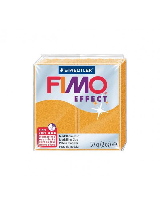 FIMO PASTA MODELAR EFFECTOS 57GR METALIZADO ORO - 8020-11