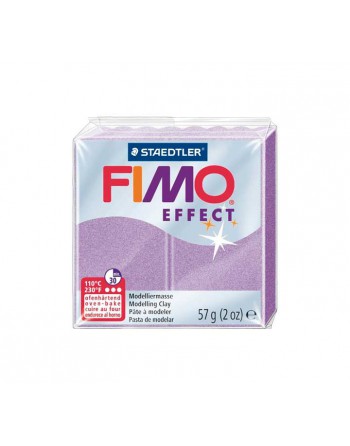 FIMO PASTA MODELAR EFFECTOS 57GR PERLA LILA - 8020-607