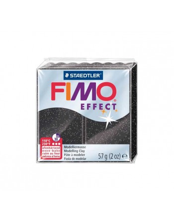 FIMO PASTA MODELAR EFFECTOS 57GR PIEDRA NEG PUR. - 8020-903