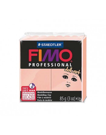 FIMO PASTA MODELAR PROFESIONAL 85GR DOLL ART ROSADO - 8027-432