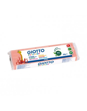 GIOTTO 12U PLASTILINA PATPLUME 350GR CARNE - F510111