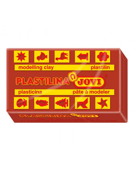 JOVI PASTILLA PLASTILINA 50G MARRON - 7009