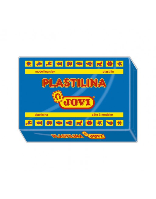 JOVI PASTILLA PLASTILINA 350G AZUL OSCURO - 7213