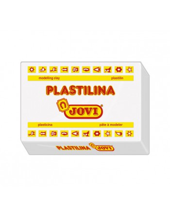 JOVI PASTILLA PLASTILINA 350G BLANCO - 7201