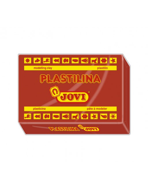 JOVI PASTILLA PLASTILINA 350G MARRON - 7209