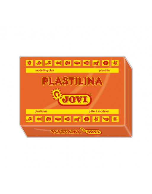 JOVI PASTILLA PLASTILINA 350G NARANJA - 7204