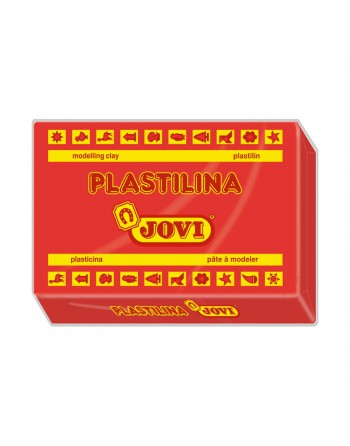 JOVI PASTILLA PLASTILINA 350G ROJO - 7205