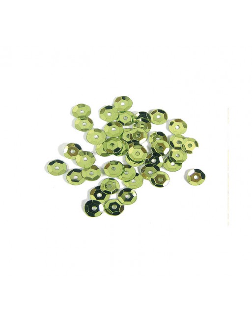 INNSPIRO BLISTER LENTEJUELAS BRILLANTES 5GR 7MM VERDE CLARO - 14710