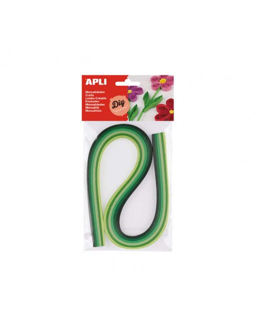 APLI PACK 120 TIRAS KILLING NEGRO 540MM SURTIDO VERDE - 14791