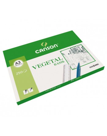 CANSON PACK 250H PAPEL VEGETAL A3 90G - C200406244