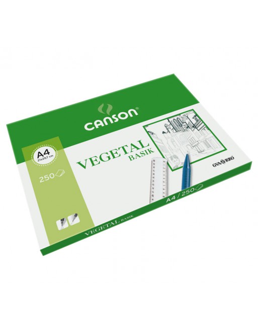 CANSON PACK 250H PAPEL VEGETAL A4 90G - C200406219