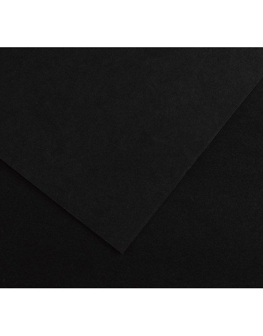 CANSON PACK 25H CARTULINA 50X65 185GR NEGRO - C200040245