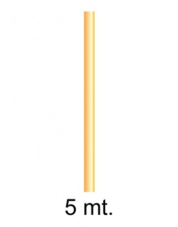 FABRISA BOBINA PAPEL KRAFT DE 5X1M COLOR NARANJA ID 15727