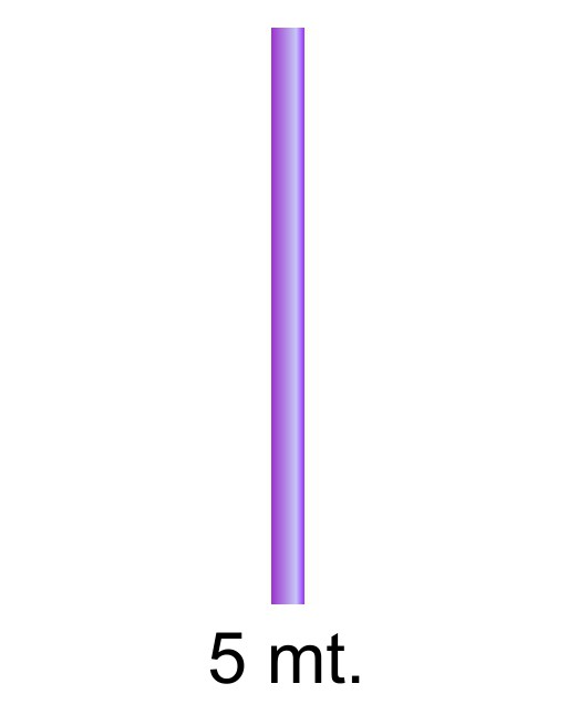 FABRISA BOBINA PAPEL KRAFT DE 5X1M COLOR VIOLETA ID 15731