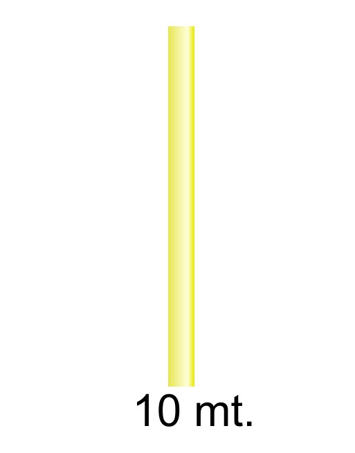 FABRISA BOBINA PAPEL KRAFT DE 10X1M COLOR AMARILLO ID 15742