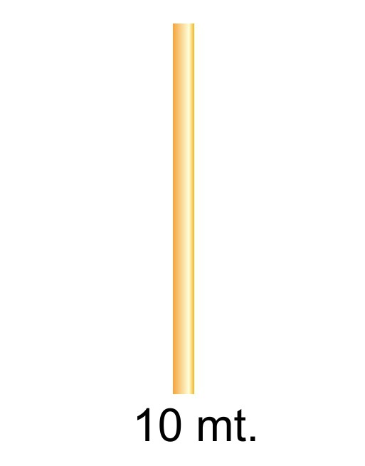 FABRISA BOBINA PAPEL KRAFT DE 10X1M COLOR NARANJA ID 15740