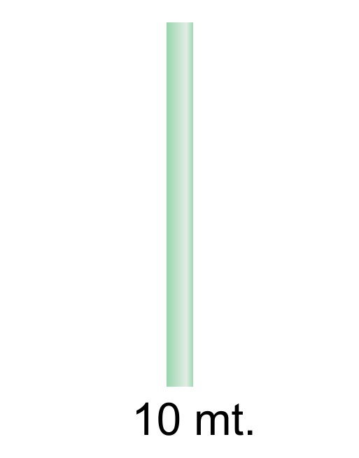 FABRISA BOBINA PAPEL KRAFT DE 10X1M COLOR VERDE ID 15739