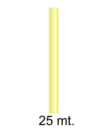 FABRISA BOBINA PAPEL KRAFT DE 25X1M COLOR AMARILLO ID 15754