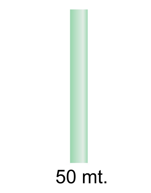 FABRISA BOBINA PAPEL KRAFT DE 50X1M COLOR VERDE ID 15763