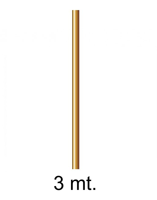 FABRISA BOBINA PAPEL KRAFT IMPRESO SEMI BRILLANTE DE 3X1M COLOR ORO ID 17046