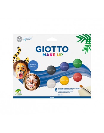 GIOTTO SET 6 BOTES MAQUILLAJE MAKE UP CLASSIC SURTIDO - F476300