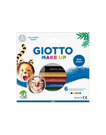 GIOTTO SET 6 LAPICES MAQUILLAJE MAKE UP CLASSIC SURTIDO - F474200