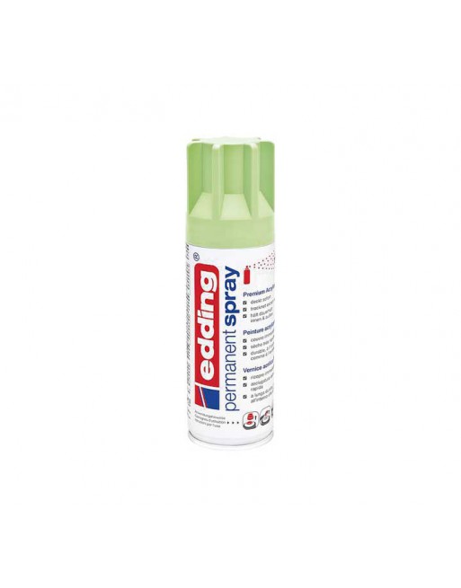 EDDING SPRAY 5200 PERMANENTE PINTURA ACRILICA 200ML VERDE PASTEL - 5200-917