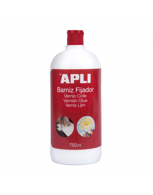 APLI BARNIZ ADHESIVO BRILLANTE FIJADOR 750ML - 13621