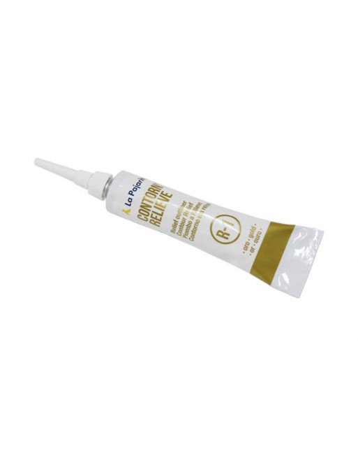 LA PAJARITA TUBO 20ML CONTORNO RELIEVE ORO - R-1