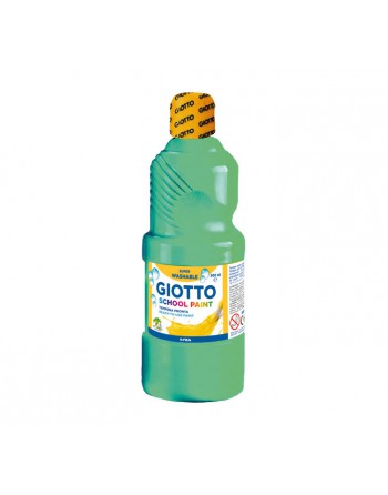 GIOTTO BOTE TEMPERA 500ML LAVABLE TURQUESA - F535318