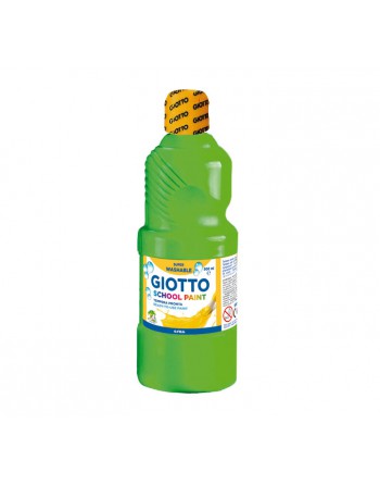GIOTTO BOTE TEMPERA 500ML LAVABLE VERDE ESMERALDA - F535313