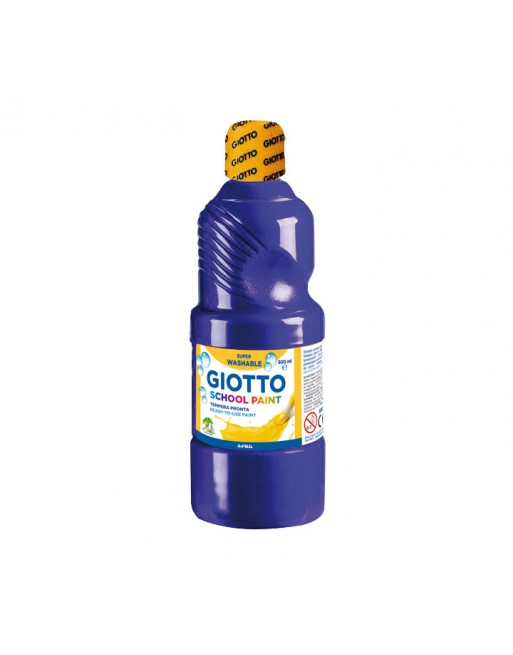 GIOTTO BOTE TEMPERA 500ML LAVABLE VIOLETA - F535319