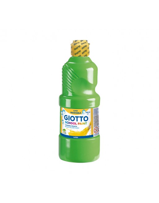 GIOTTO BOTE TEMPERA 500ML VERDE CINABRIO - F535311