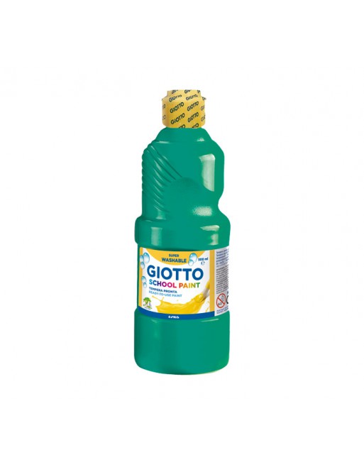 GIOTTO BOTE TEMPERA 500ML VERDE OSCURO - F535312