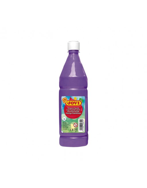 JOVI TEMPERA LÍQUIDA ESCOLAR 1000ML VIOLETA - 51123