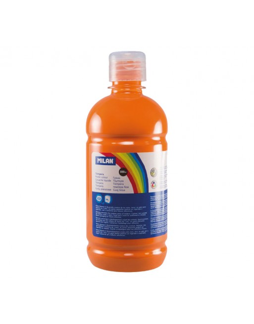 MILAN BOTELLA 500ML TEMPERA NARANJA - 03632