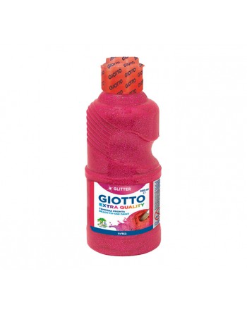 GIOTTO BOTE TEMPERA 250ML PURPURINA GLITTER MAGENTA - F531203