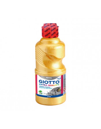 GIOTTO BOTE TEMPERA 250ML METAL ORO - F531401